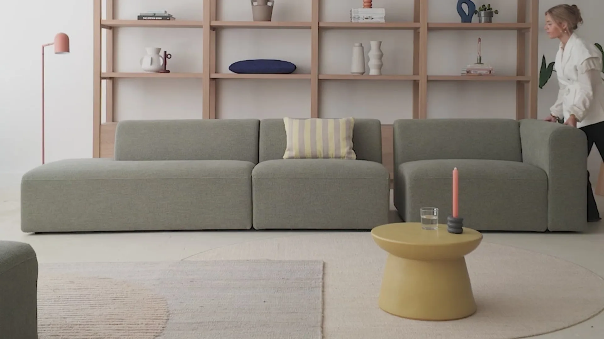 KCK.CASA compressed sofa showcase