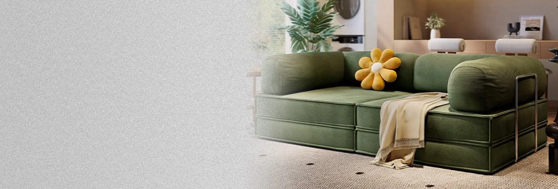 KCK.CASA trade showroom — compressed sofa collections