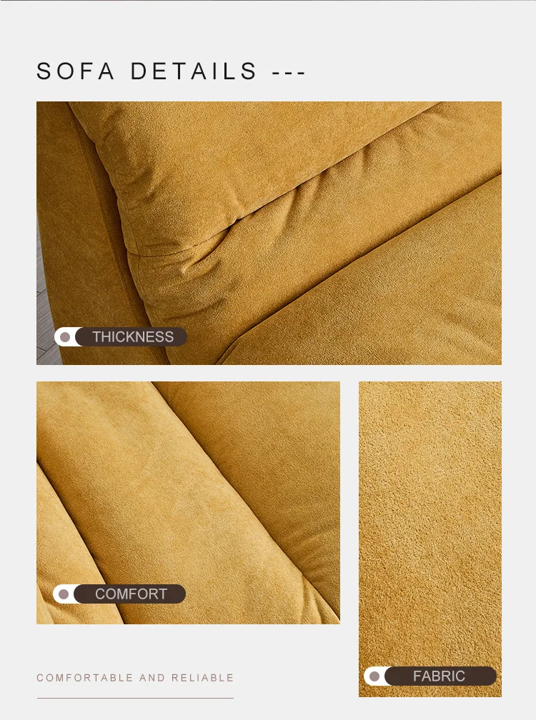 Classic Chaise Lounge - Detail - KCK.CASA Compressed Sofa