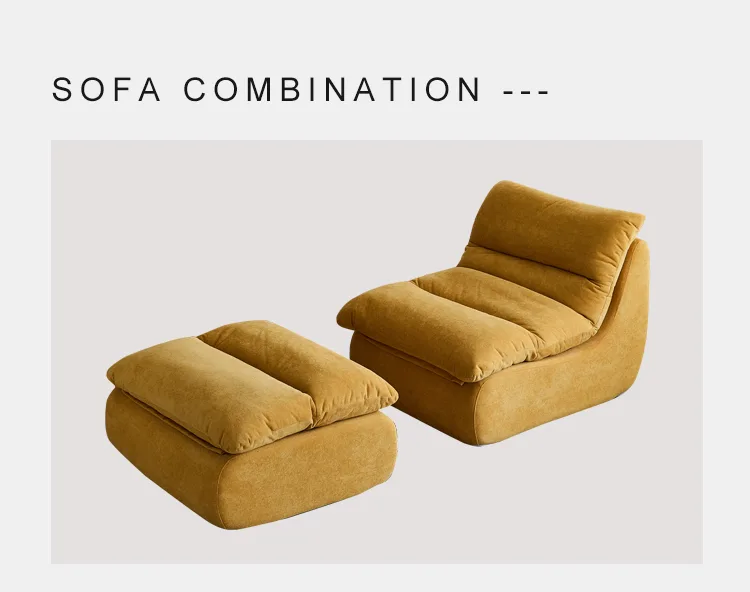 Classic Chaise Lounge - Detail - KCK.CASA Compressed Sofa