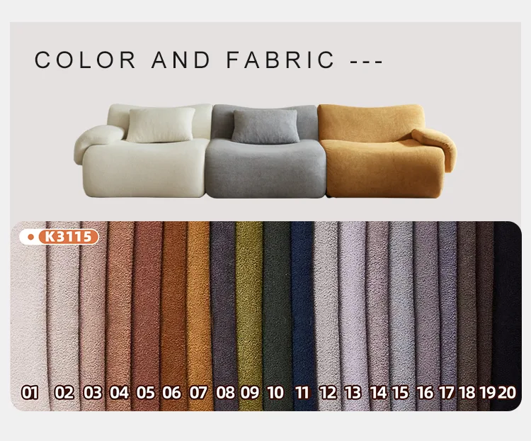 Modern Chaise Lounge - Detail - KCK.CASA Compressed Sofa