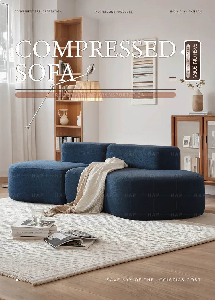 Classic Sofa Bed - Detail - KCK.CASA Compressed Sofa