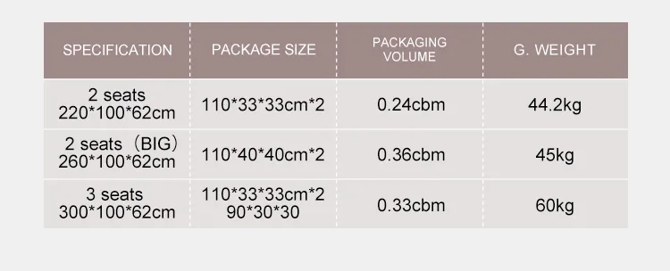 Classic Three-Seat Sofa - Detail - KCK.CASA Compressed Sofa
