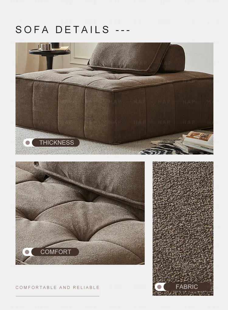 Compact Sofa Bed - Detail - KCK.CASA Compressed Sofa
