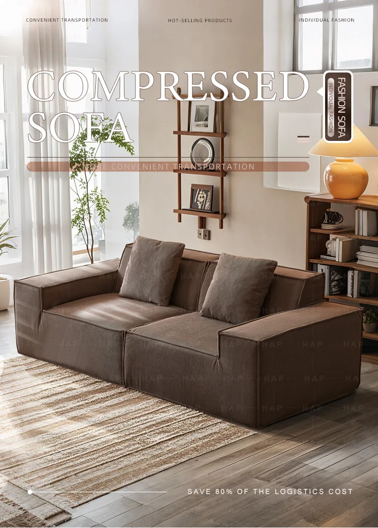 Compact Three-Seat Sofa — specs & details