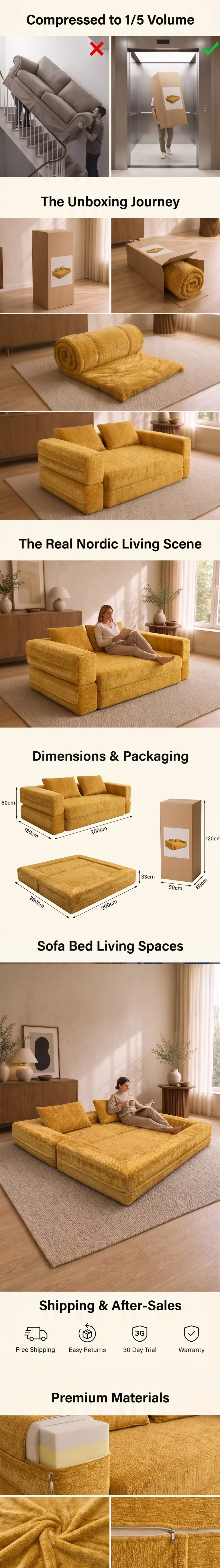 Human Dog Bed details