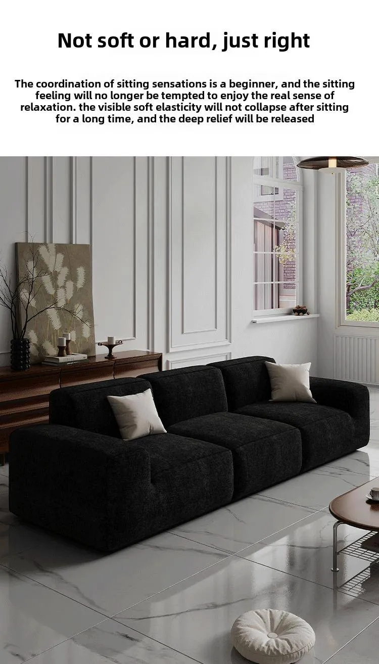 Big Black Cow Sofa — Modular Sofa | KCK.CASA