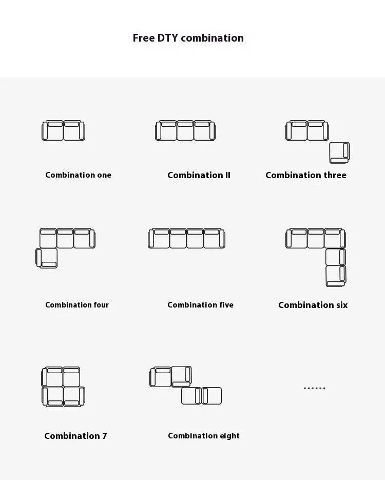Big Black Cow Sofa — Modular Sofa | KCK.CASA