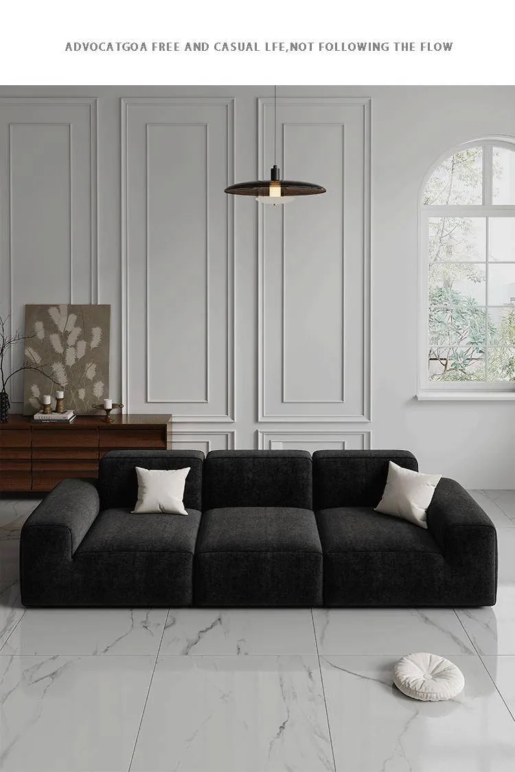 Big Black Cow Sofa — Modular Sofa | KCK.CASA