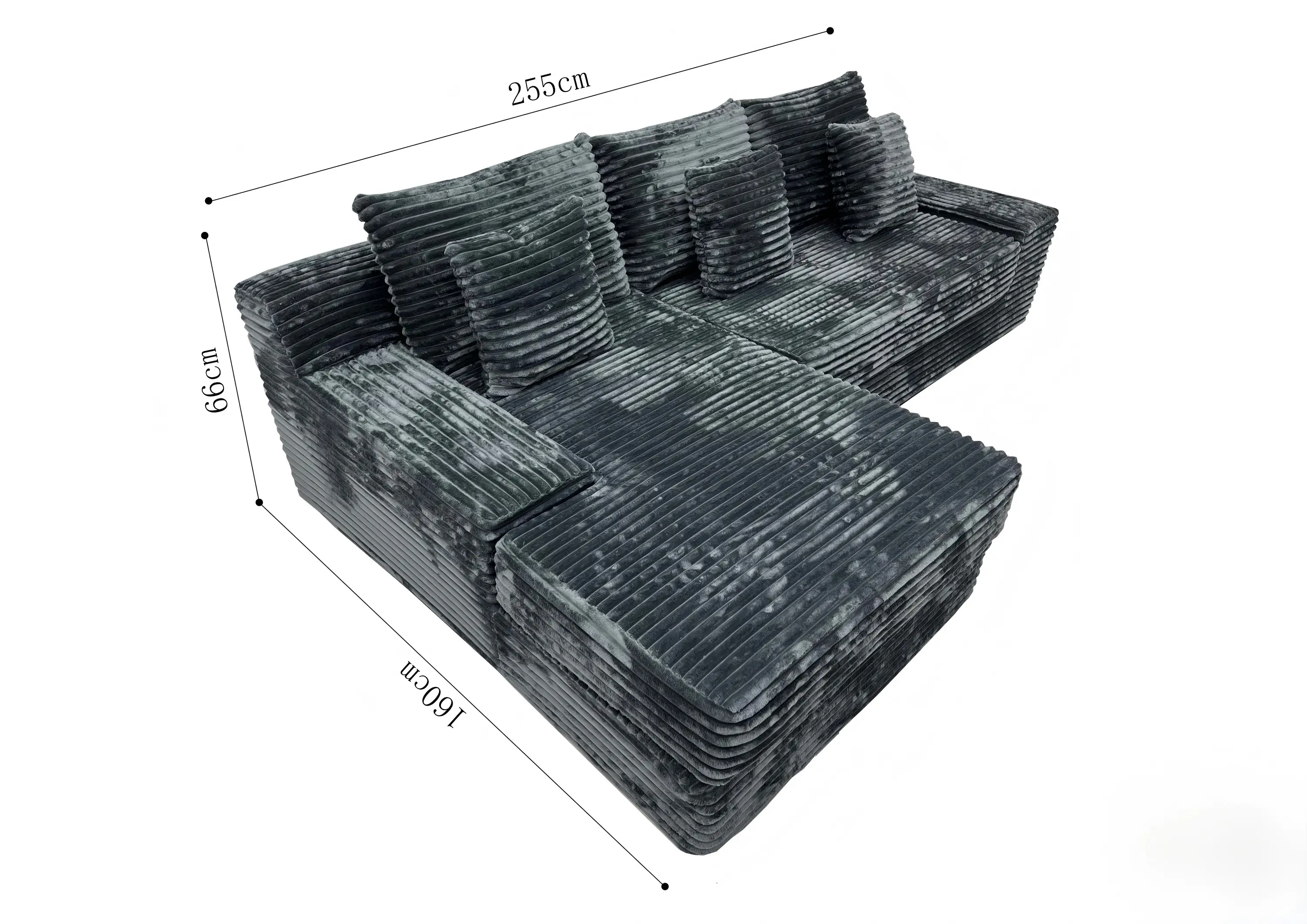 Plush Modular Sofa — Modular Sofa | KCK.CASA