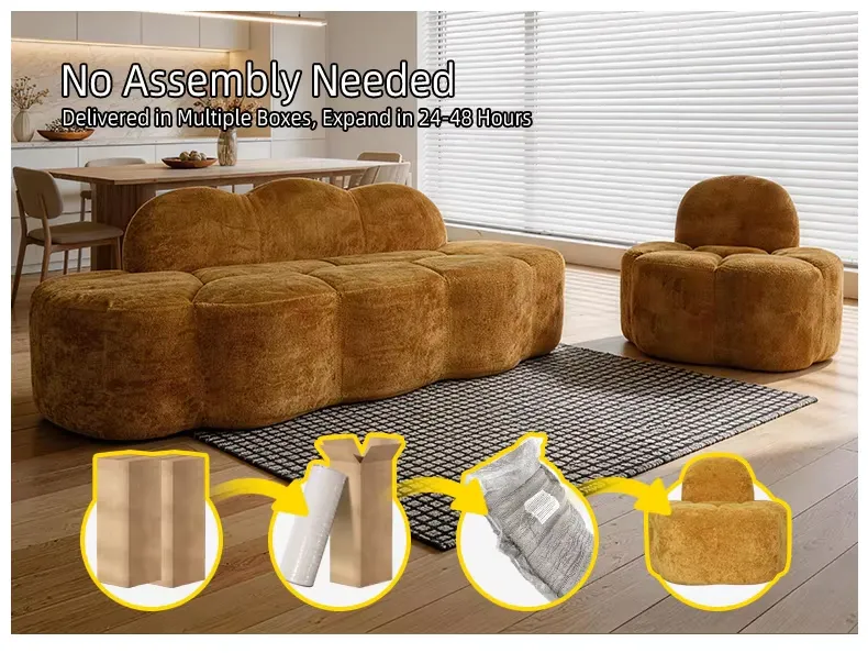 Caterpillar Sofa — Compressed Sofa | KCK.CASA