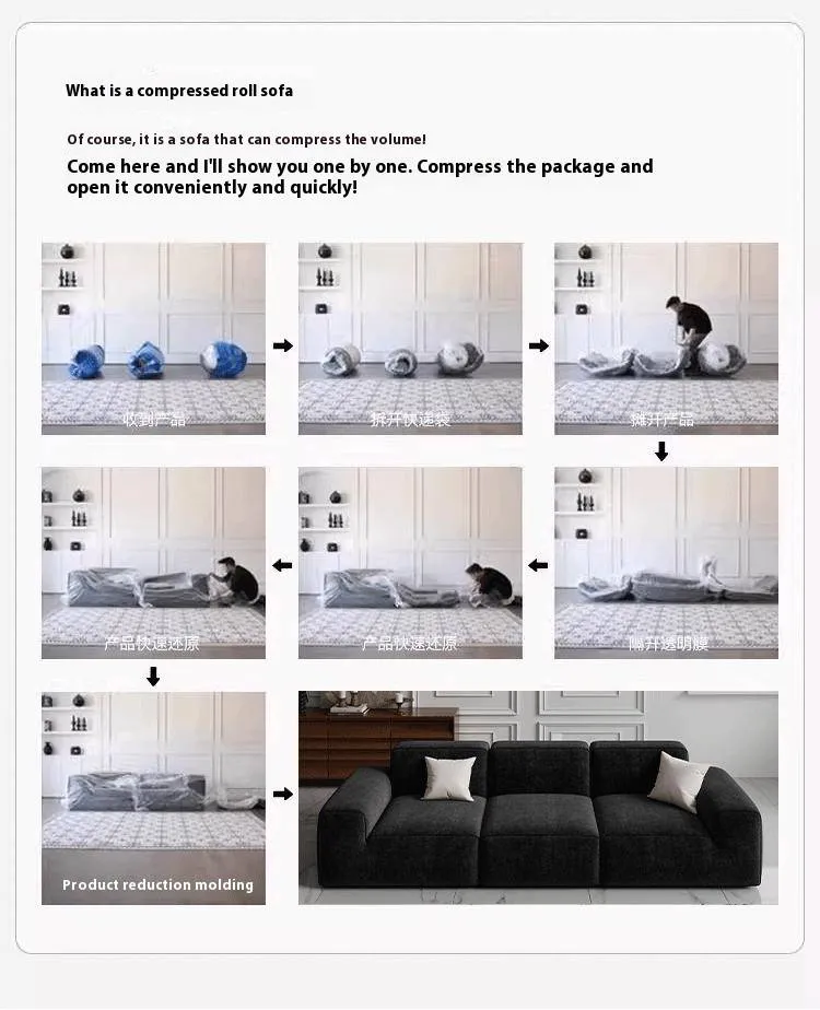 Big Black Cow Sofa — Modular Sofa | KCK.CASA