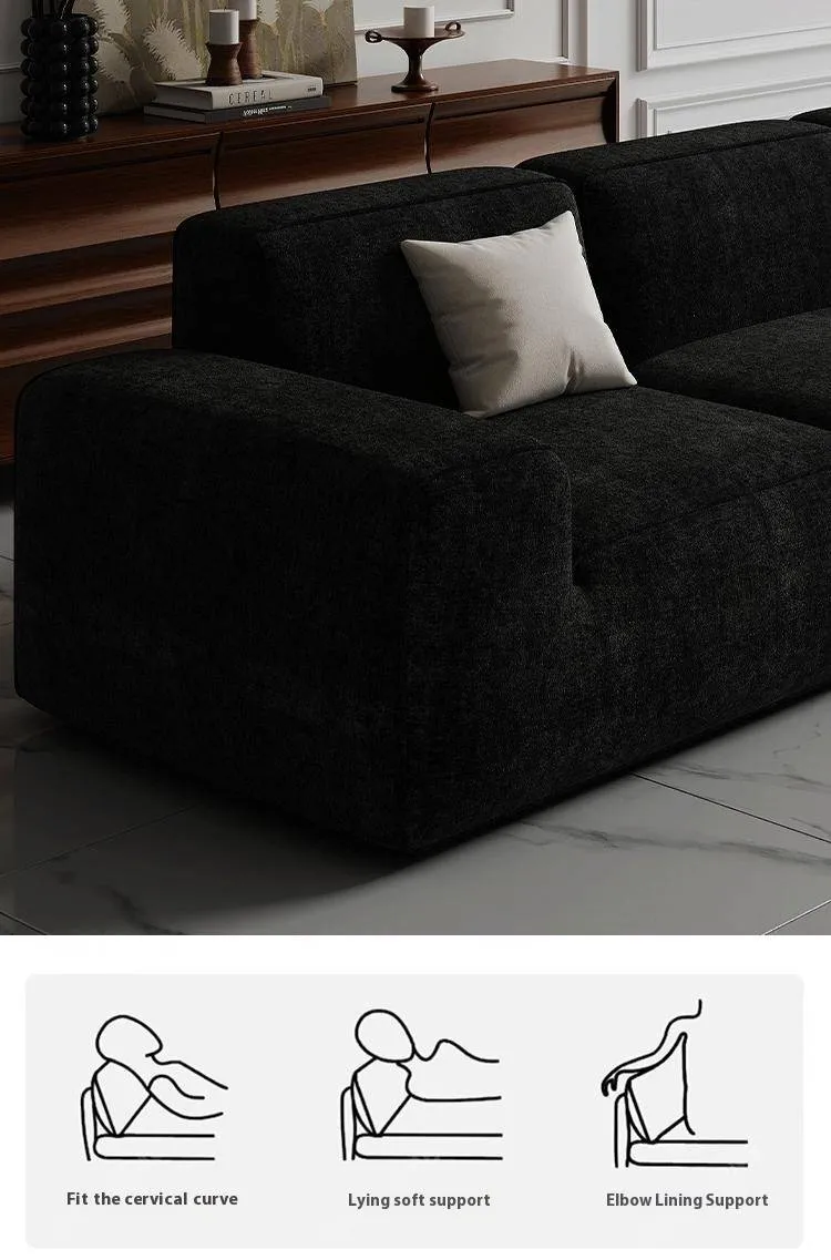 Big Black Cow Sofa — Modular Sofa | KCK.CASA