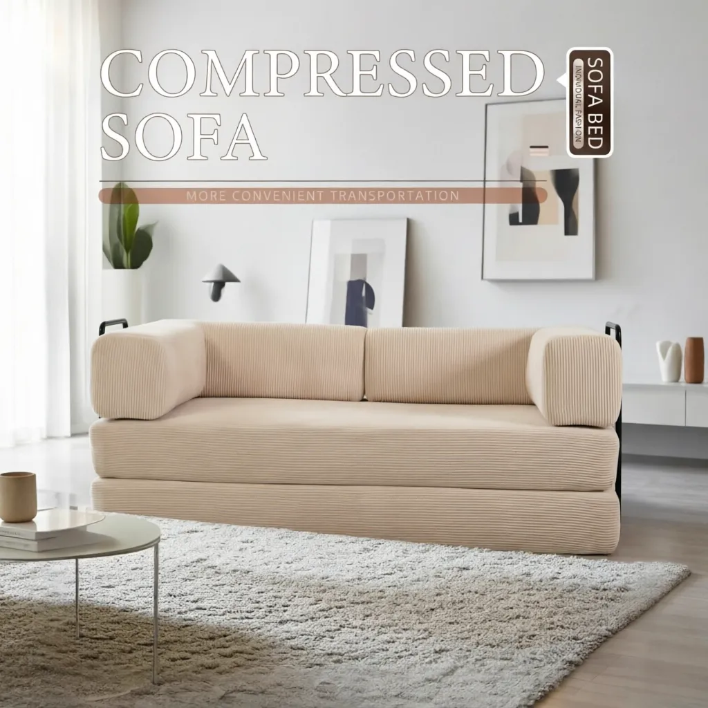 Sleek Two-Seat Sofa — specs & details