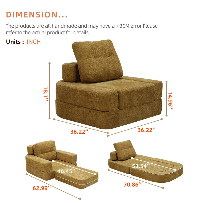Urban Single Sofa Bed — Compression Sofa Bed | KCK.CASA